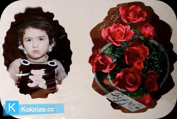 [colorized] My childhood photo is amazing.  Thanks for kolorize.cc website 🙏♥️