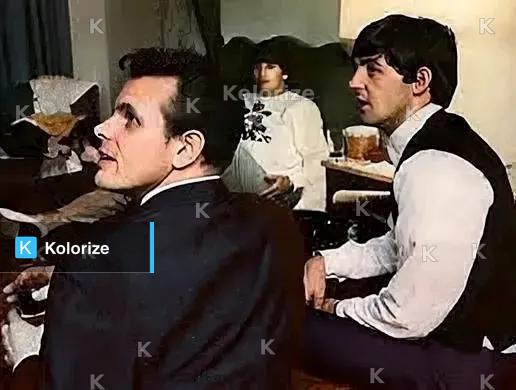 [colorized] Del Shannon beatles
