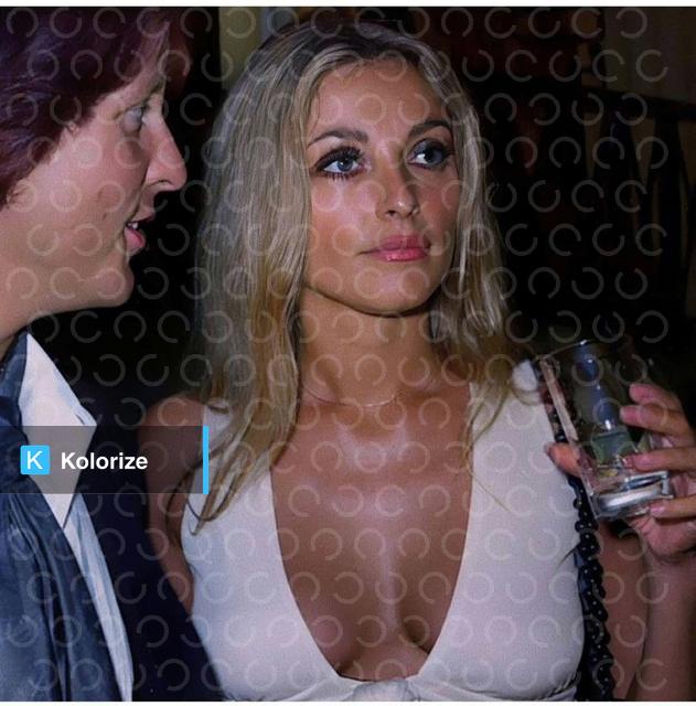 [colorized] Sharon Tate, 1968
