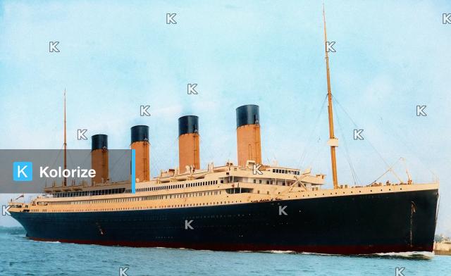 [colorized] Titanic In Color
