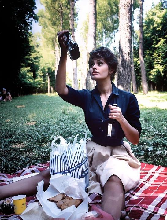 [colorized] Sophia Loren