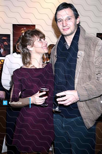 [colorized] Helen Mirren and Liam Neeson back when they were dating in 1983