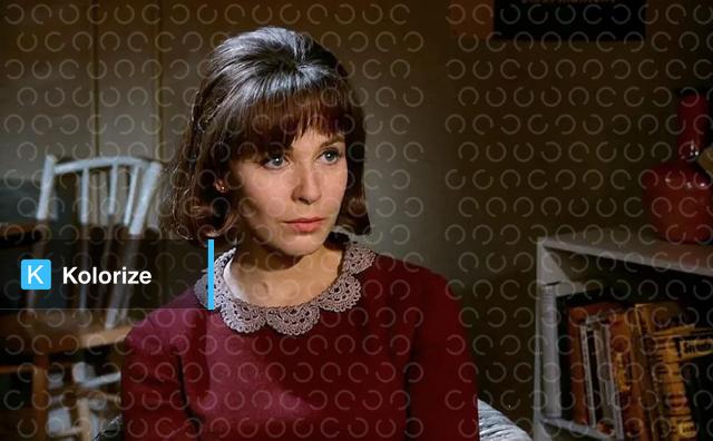 [colorized] Claire Bloom