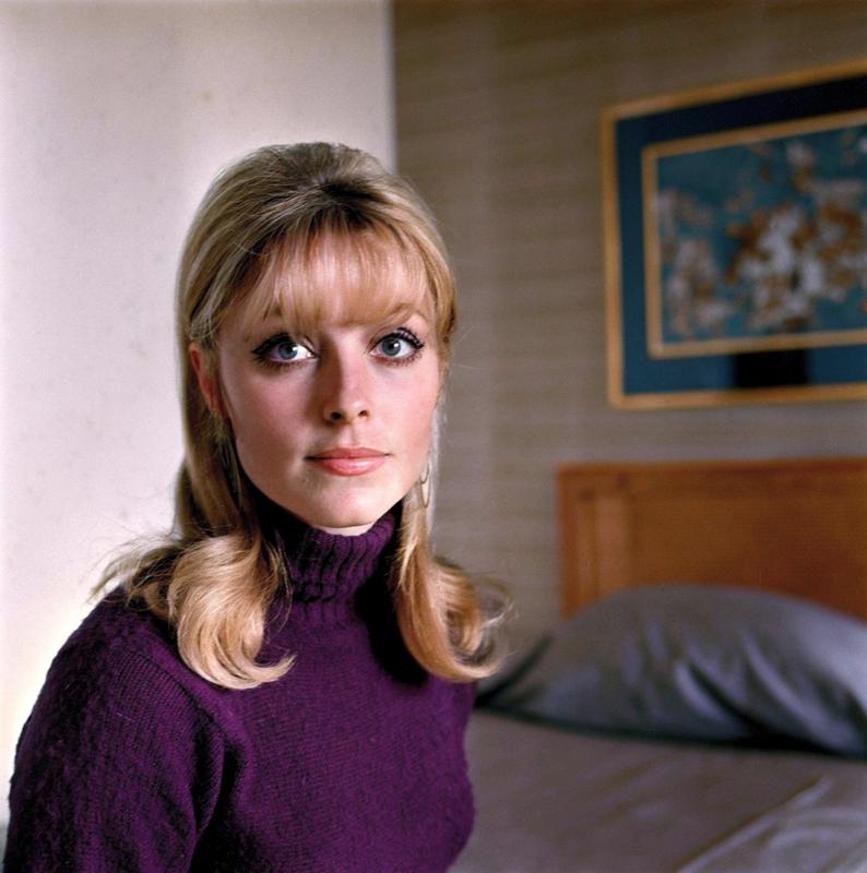 [colorized] Sharon Tate, 1966.