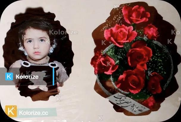 [colorized] My childhood photo is amazing.  Thanks for kolorize.cc website 🙏♥️