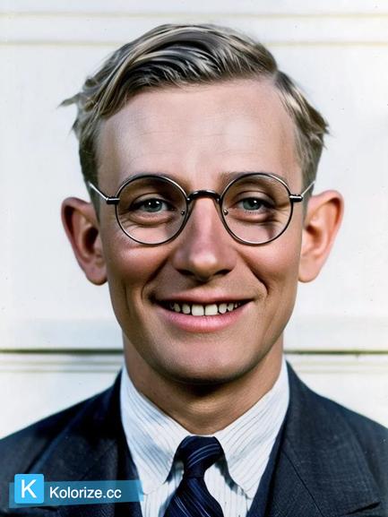 [colorized] Robert Spridwell photographed by Carl Van Vechten, 
July 16, 1936 in Chicago, Illinois
