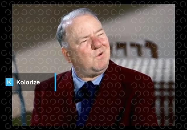 [colorized] W.C. Fields in 1930-1940